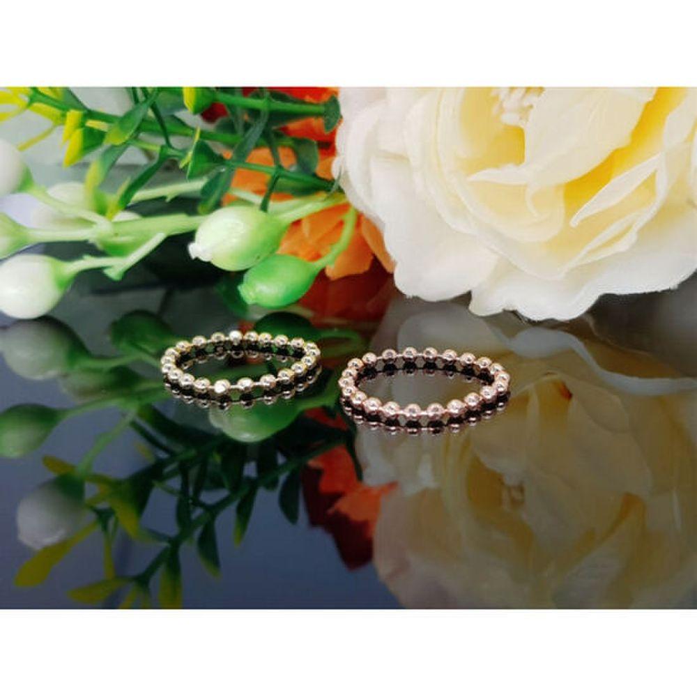 [Helenejw] 14K Cut Ball Chain Gold Ring Type A