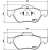 BREMBO Kit De Plaquettes De Frein P68048 - 4 Pièces
