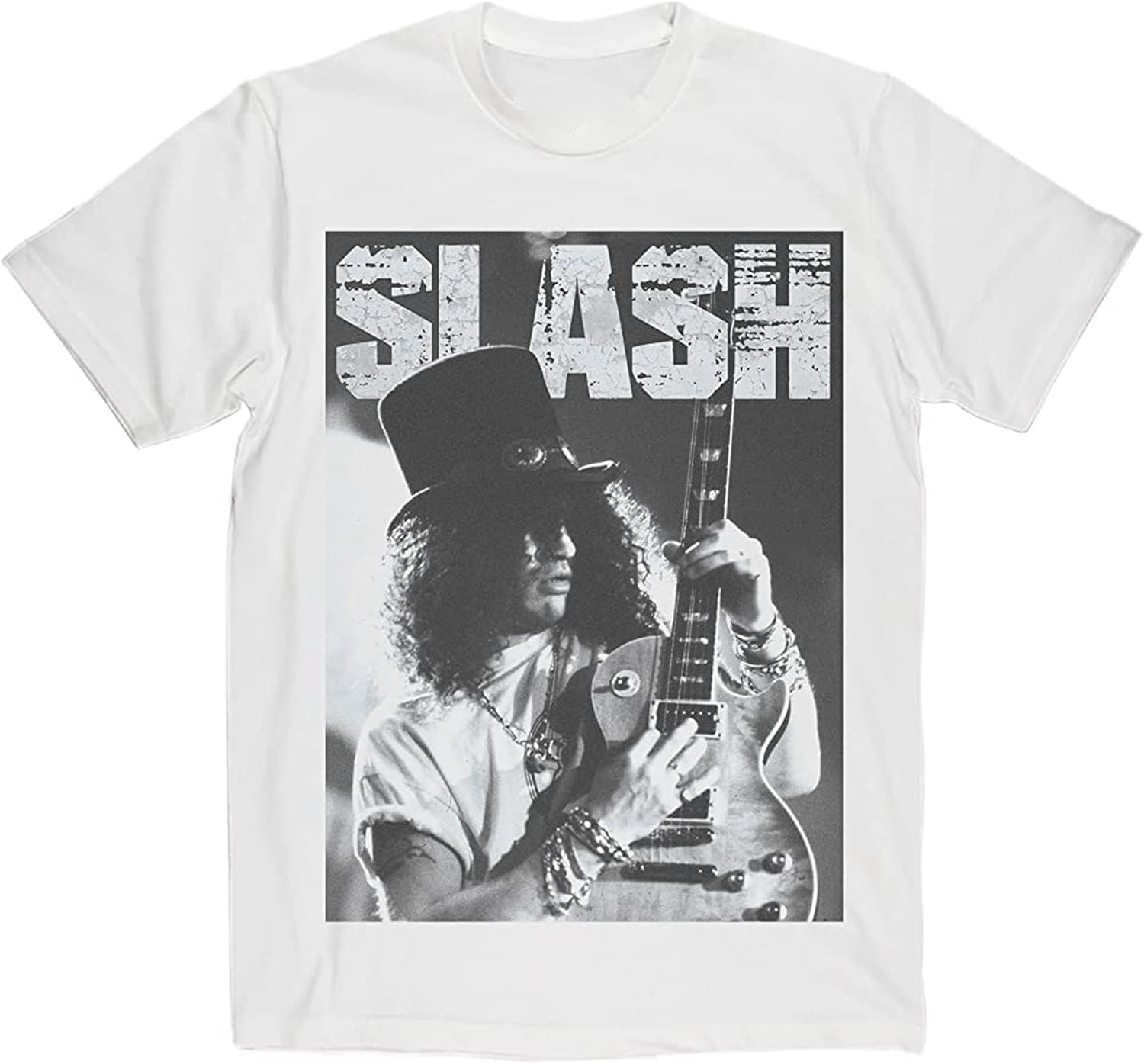 Rock is Religion Slash T Shirt 3XL белый
