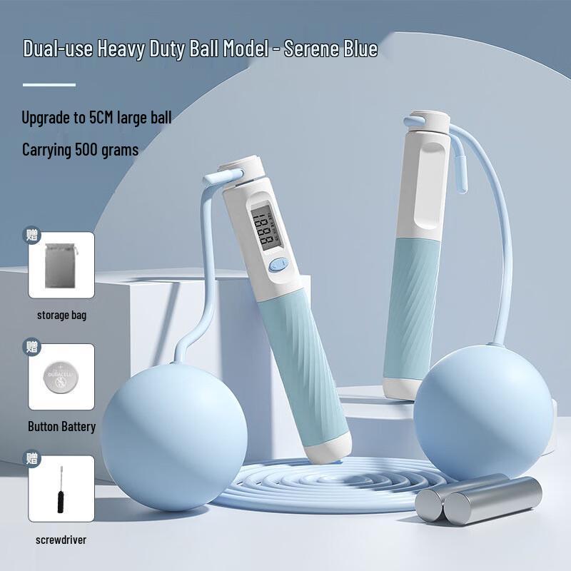 

Long Chan Counting Cordless Skipping Rope Set