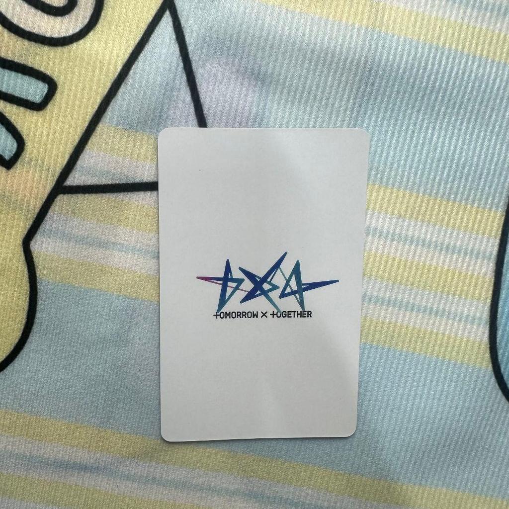 [USED] TXT LINE MUSIC Member Selfie Unreleased Yeonjun Trading Card