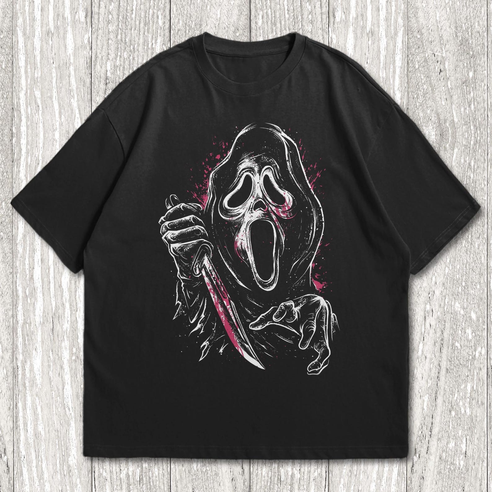 Scream Shirt, Movie Shirt, Scary Movie T-Shirt, Woodsboro Horror Film Club Shirt, Horror Movie Shirt, 90s Horror XL