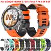 Paski do zegarków zamienne 22mm 26mm Dla COROS VERTIX 2 / 2S Sportowy pasek do zegarka z szybkim mocowaniem Dla Garmin Fenix 6 6X 7 7X 5 5X Paski