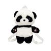 Brown Panda Bear Plush Toy Backpack Animal Bag With Adjustable Straps Shoulder