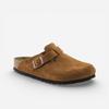 Birkenstock Boston Soft Footbed Suede Mink
