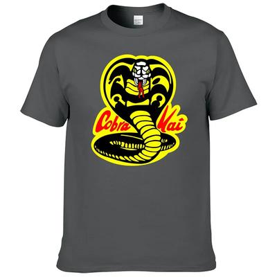 2024 Nova Camiseta Legal Cobra Kai Masculina Feminina Verão Manga Curta Estampa Camiseta Moda Streetwear Tops Camiseta Casual #311#Cor