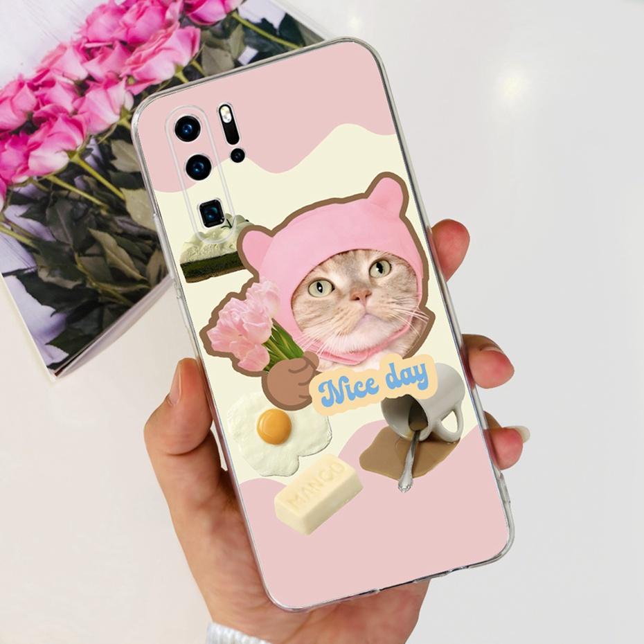 Lovely Printing Case For Huawei P30 Pro P 30 P30 Lite Soft Silicone TPU Back Cover For Huawei P30 P30lite P30pro Phone Cases