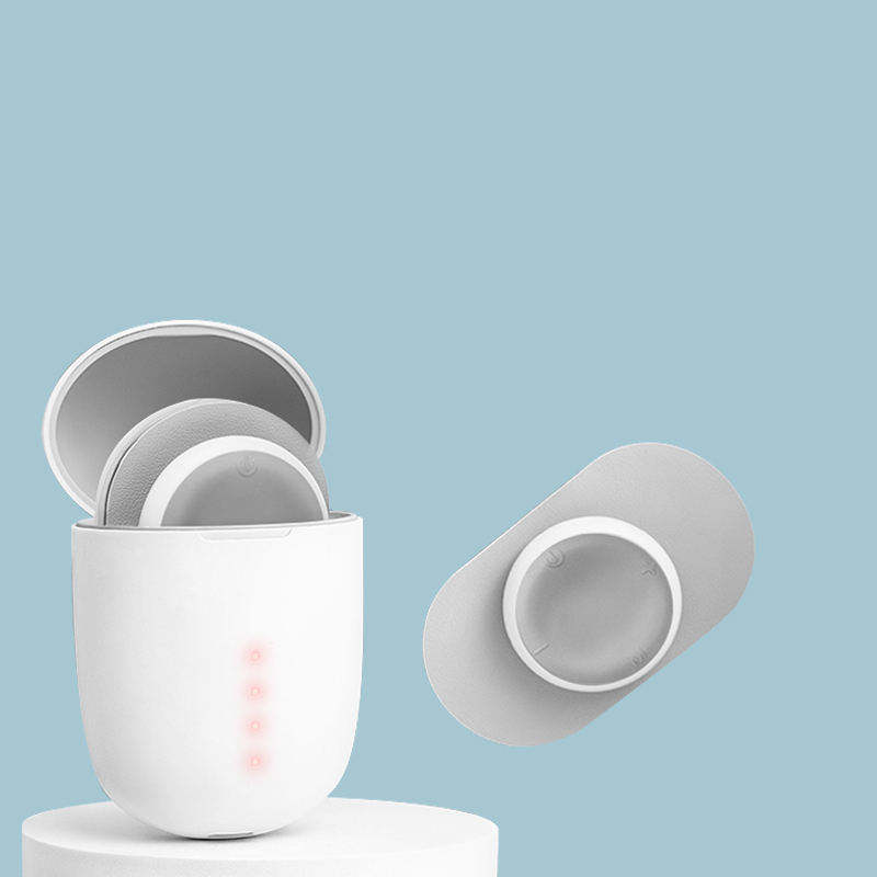 

TENS EMS стимулятор мышц массажер для тела для снятия боли с двумя каналами 16 интенсивности, перезаряжаемый беспроводной портативный пульт дистанционного управления белый