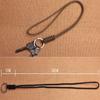 New Emergency Survival Backpack Self-Defense Lanyard Round Buckle Parachute Cord Key Ring Paracord Keychain