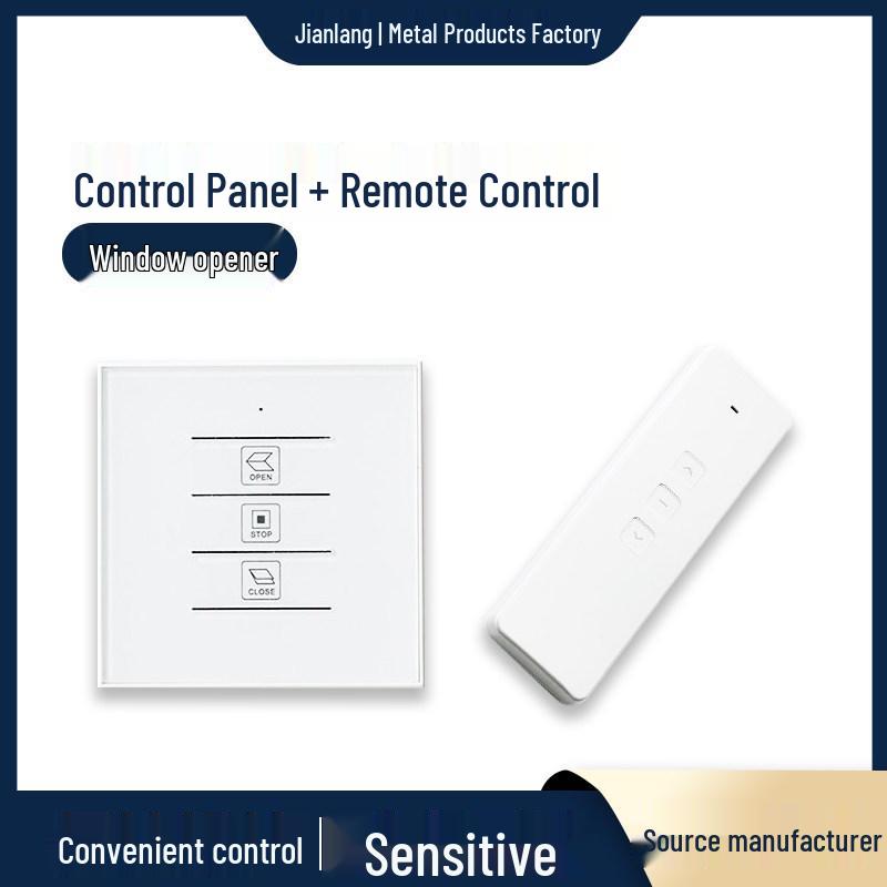 Электрический раздвижной оконный открыватель с рычагом - Автоматический для распашных окон (внутрь/наружу) с голосовым управлением