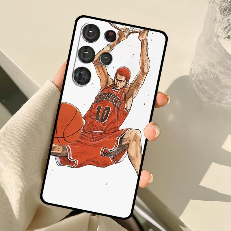 Anime Slam Dunk Case For Samsung Galaxy S22 Ultra S20 FE Note 20 Note 10 S8 S9 S10 Plus S21 Ultra Cover