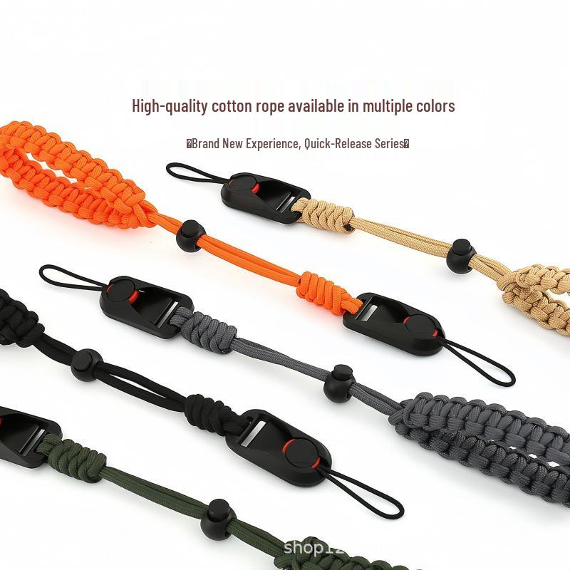 Adjustable Camera Wrist Strap with Quick Release and Anti-Drop for DSLR