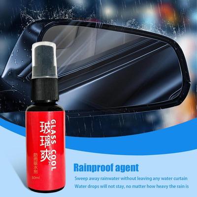 30ml Car Glass Anti-rain Water Spray Repellent Nano Coating Hydrophobic Waterproof Agent Oil Film Removing Auto Glass Film Agent