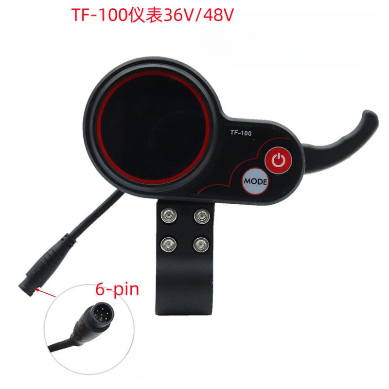 M4 Electric Scooter Parts 48V20A Controller Kit with TF-100 Communication Display & Throttle Accelerator