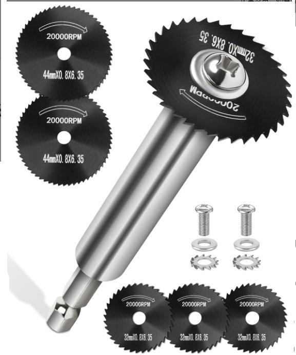 High-Speed Steel Hex Shank Saw Blade Set for Woodworking and PVC Pipe Drilling