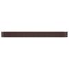 Raised Garden Bed Galvanized Steel 440x80x36 Cm Brown