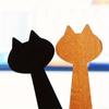 2Pcs 15cm Scale Ruler Creative Cartoon Ruler Cat Wooden Ruler Student Stationery Straight Ruler Office School Supplies