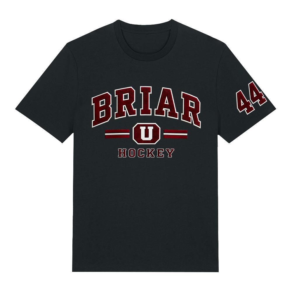 BRIAR HOCKEY 44 Off Campus T-Shirt Hockey Roman Buchliebhaber Tee Sommer Hohe Qualität Kurzarm Damen Herren Reine Baumwolle Y2K Kleidung