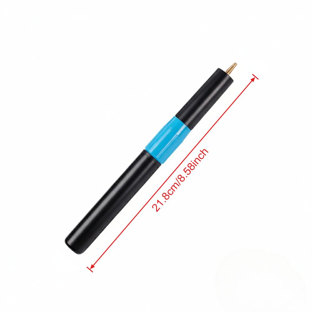 Billiard Cue Extender Retractable Rear Handle 8 11 Inch Lightweight Pool Extension for Snooker Black Eight Universal Accessories 1Pc