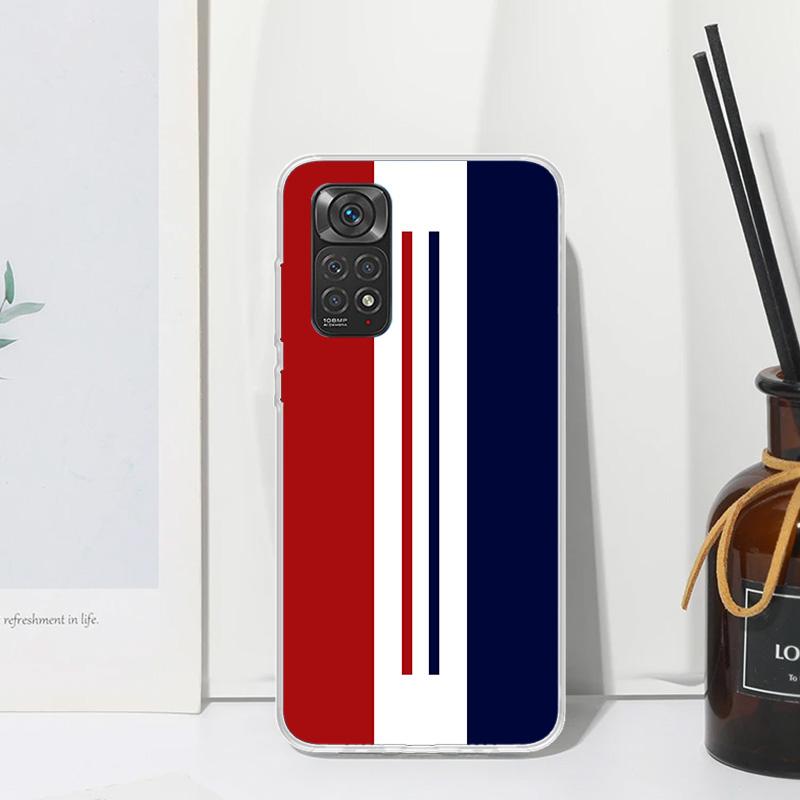Luxury Sports Line Cool Stripes Phone Case For Xiaomi Redmi Note 15 13 14S 14 Pro Plus 12S 11S 10S 12 11E 10 11T Art Fundas Back