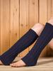 Autumn And Winter Leg Warmers Leg Warmers Korean Version Heaps Knitted Leg Warmers
