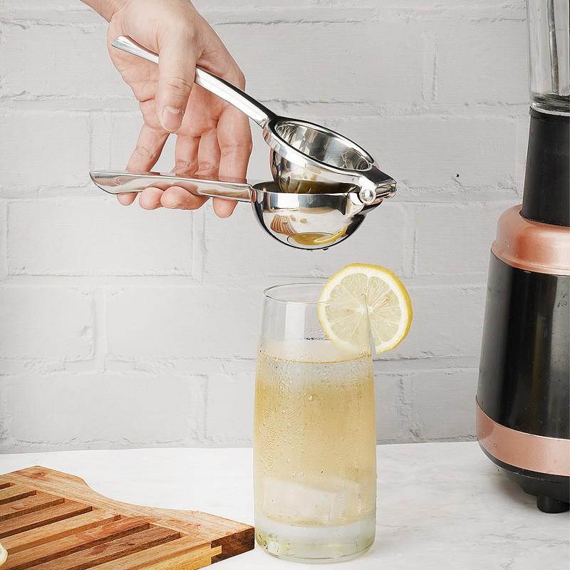 Manual Lemon Squeezer 8 Inch Stainless Steel Citrus Juicer Handheld Press Kitchen Bar Home Use