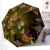 1pc Floral Pattern Automatic Opening/Closing Folding Umbrella with 8 Ribs, Portable Sunshade Umbrella Birthday and Holidays Gifts Yy250105110