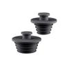 Universal Silicone Drain Stopper Set for Shower Tub Sink Flexible Easy Installation Durable Leak Proof Bathroom Accessory