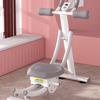 Foldable Ab Exercise Machine Ergonomic Design Quiet Rollers