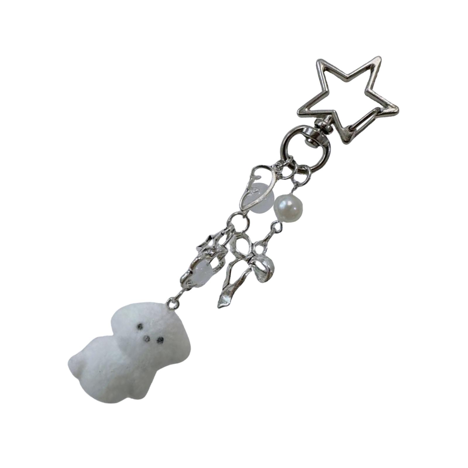 

Элегантный брелок-подвеска для женщин, девочек, сплав, бисерный, животное, брелок-украшение, собака, подвеска для сумки