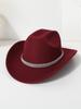 Western Cowboy Top Hat Horse Riding Travel Leisure Top Hat Party Jazz Hat Felt Hat