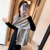 Women's Tencel Cotton Shawl Neck Warmer: Versatile Autumn/Winter Outerwear for Air-Conditioned Rooms