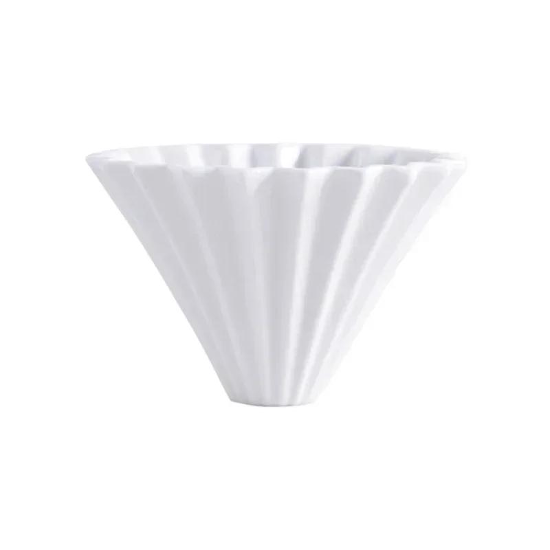 Ceramic Coffee Dripper Pour Over Coffee Maker Set with Glass Share Pot American Style Brewing Kit for Home Cafe Accessories