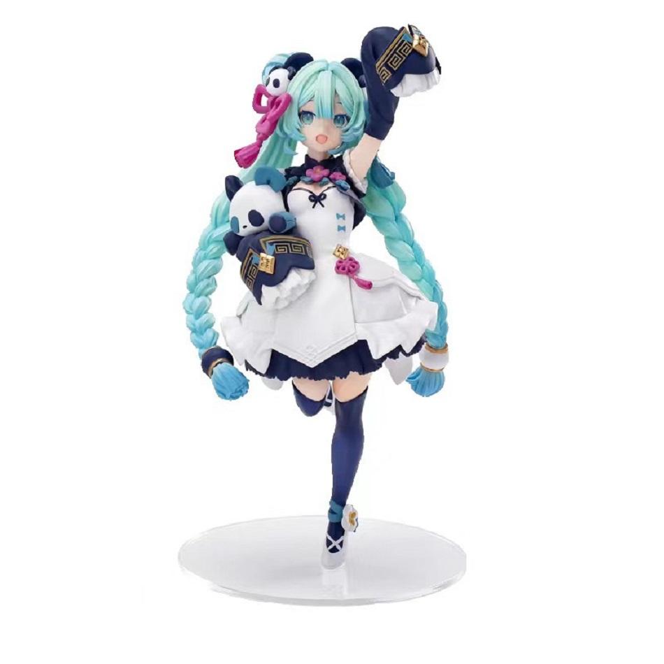 Hatsune Anime Miku Figure Wedding Dress Action Figures Cute Kawaii Swimsuit Vocaloid Pvc Collectible Model Toys Girl Gift
