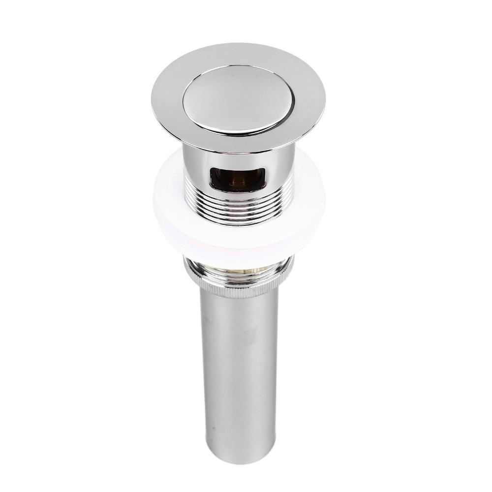 Push Bounce Drain Stopper Stainless Steel Sink Drain Parts Premium Sink Drain  Kitchen Sink