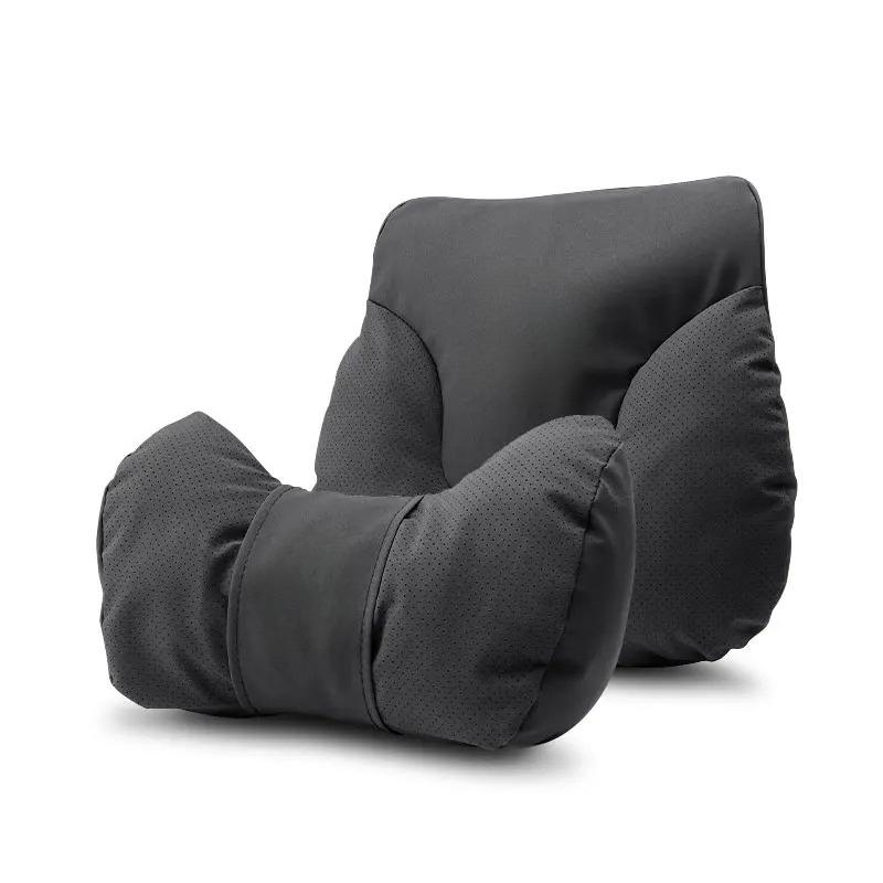 Car Seat Headrest Lumbar Support Protective Pillow Waist Cushion For Opel Astra Grandland Corsa Mokka Frontera Insignia Zafira