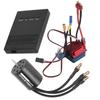 2430 7200KV Børsteløs Motor 25A Børsteløs ESC med Programmeringskort for 116 118 RC Bil