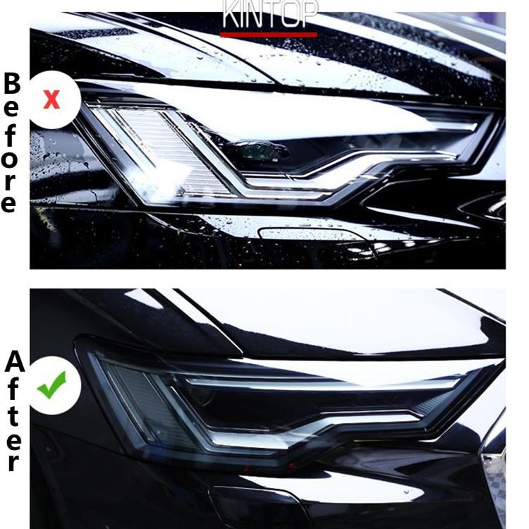 For MERCEDES CLASSE V 16-21 W447 TPU Blackened,Transparent Headlight Protective Film, Headlight Protection, Film Modification