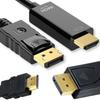 Kabel displayport dp do hdmi 3m 4kx2k przewód przejściówka 300cm adapter