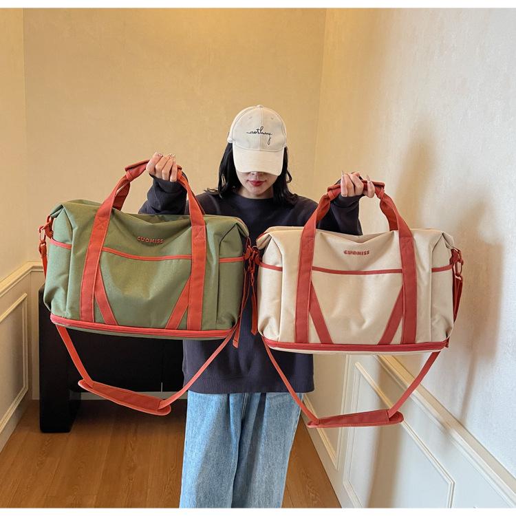 Unisex Reise-Tasche mit großem Fassungsvermögen und geringem Gewicht: Perfekt für Geschäftsreisen, Kurztrips, Sport oder Mutterschaftsaufbewahrung.