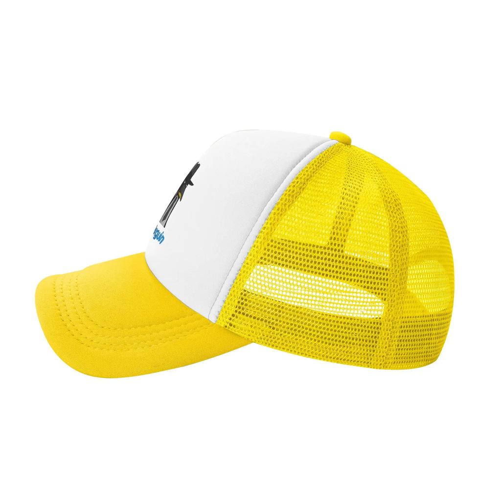 I Just Gotta Be Me Penguin Mesh Golf Hat Caps Outfits for Women Men Adjustable Baseball Cap Mesh-Back Summer Outdoor Caps