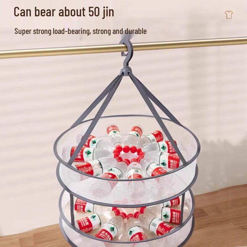 Multifunctional Drying Rack: Sock, Sweater & Underwear Flat Lay Net.