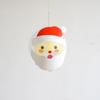 Santa Claus Christmas Hanging Ornaments DIY Folding Lantern Ball Christmas Paper Lantern  Xmas