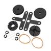 Headlight Motor Repair Kit with Plastic Gear 5107254 Replacement for C5 20002004