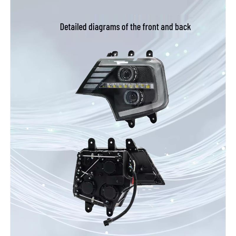 SITRAK Howo T7H T7 A7 T5G T6GTX LED Laser Headlight Assembly