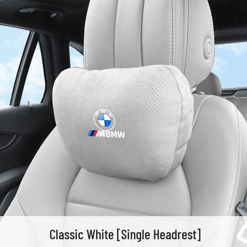 Compatible with BMW 5, 7 Series, X1, X3, X5 car seats, featuring headrest, lumbar, and neck support pillows.