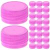 100 Pcs Bottle Cap Plastic Lids for Water Caps Colorful Accessories Pp Child Sealing