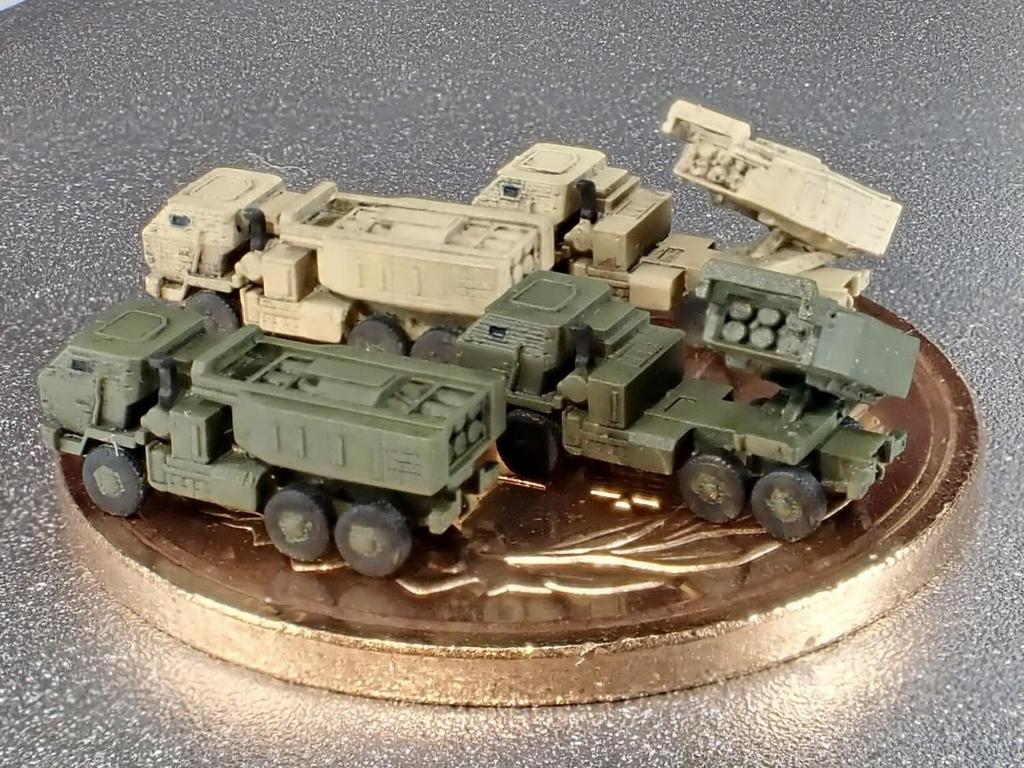 Firestarter Scale Modern M142 HIMARS Set 3D Printer Kit 1/700 U.S. FS-MUS21 (Military Vehicle)