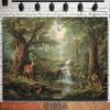 2D Enchanted Woodland Animal Backdrop Photography Background Banner