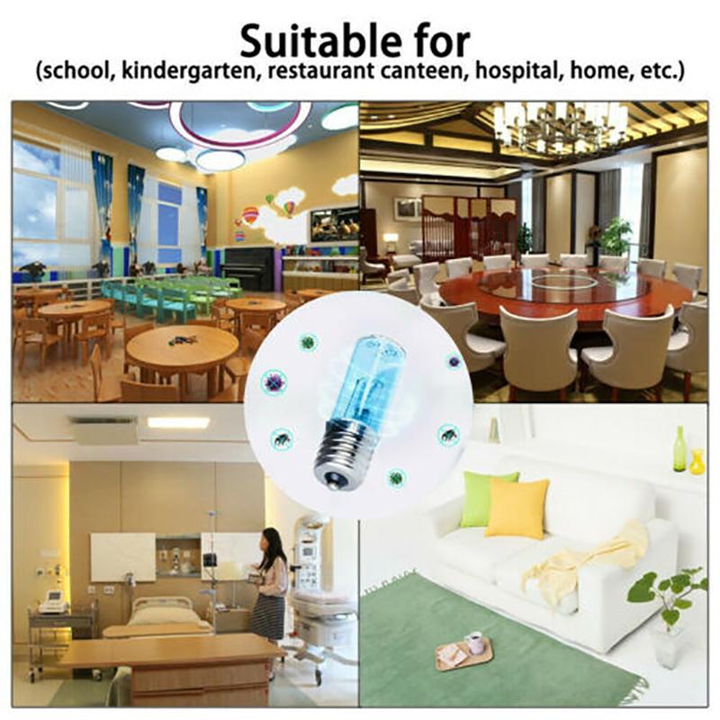 Uvc Ultraviolet Germicidal Disinfection Sterilization Light Quartz Lamp Bulb 